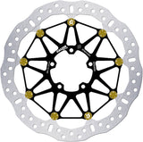 Front Floatech Racing Wave Brake Disc - Galfer Compatible With Ducati Hypermotard 950 - 937 Sp (2019)