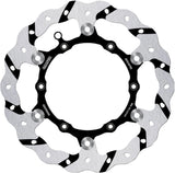Disque De Frein Avant Flottant Surdimensionné Grooved Wave - Galfer Compatible Avec Beta 250 Rr 2T Enduro (2012)