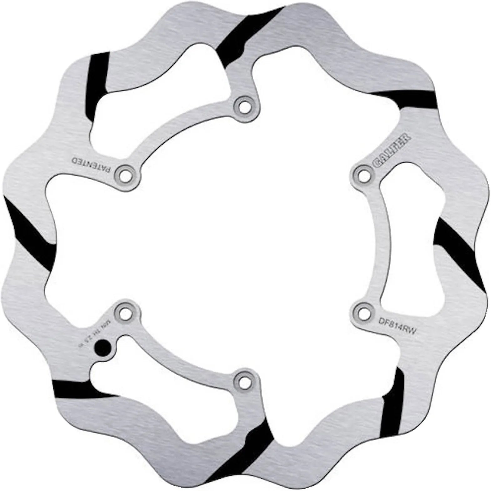Disque De Frein Avant Fixe Grooved Wave - Galfer Compatible Avec Beta 498 Rr 4T Enduro (2013)