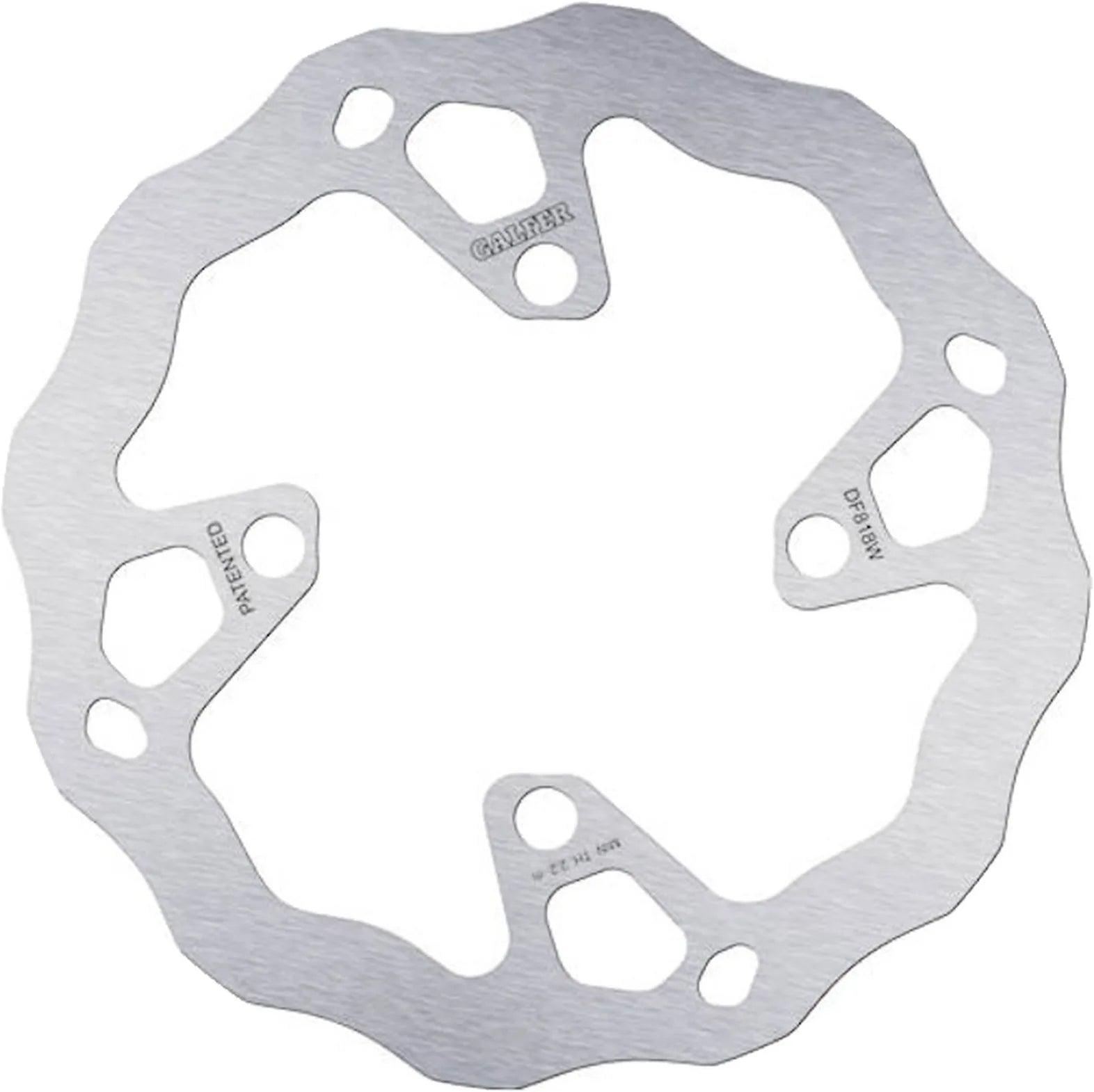 Disque De Frein Avant Fixe Wave - Galfer Compatible Avec Beta Evo 125 (2009-2011)