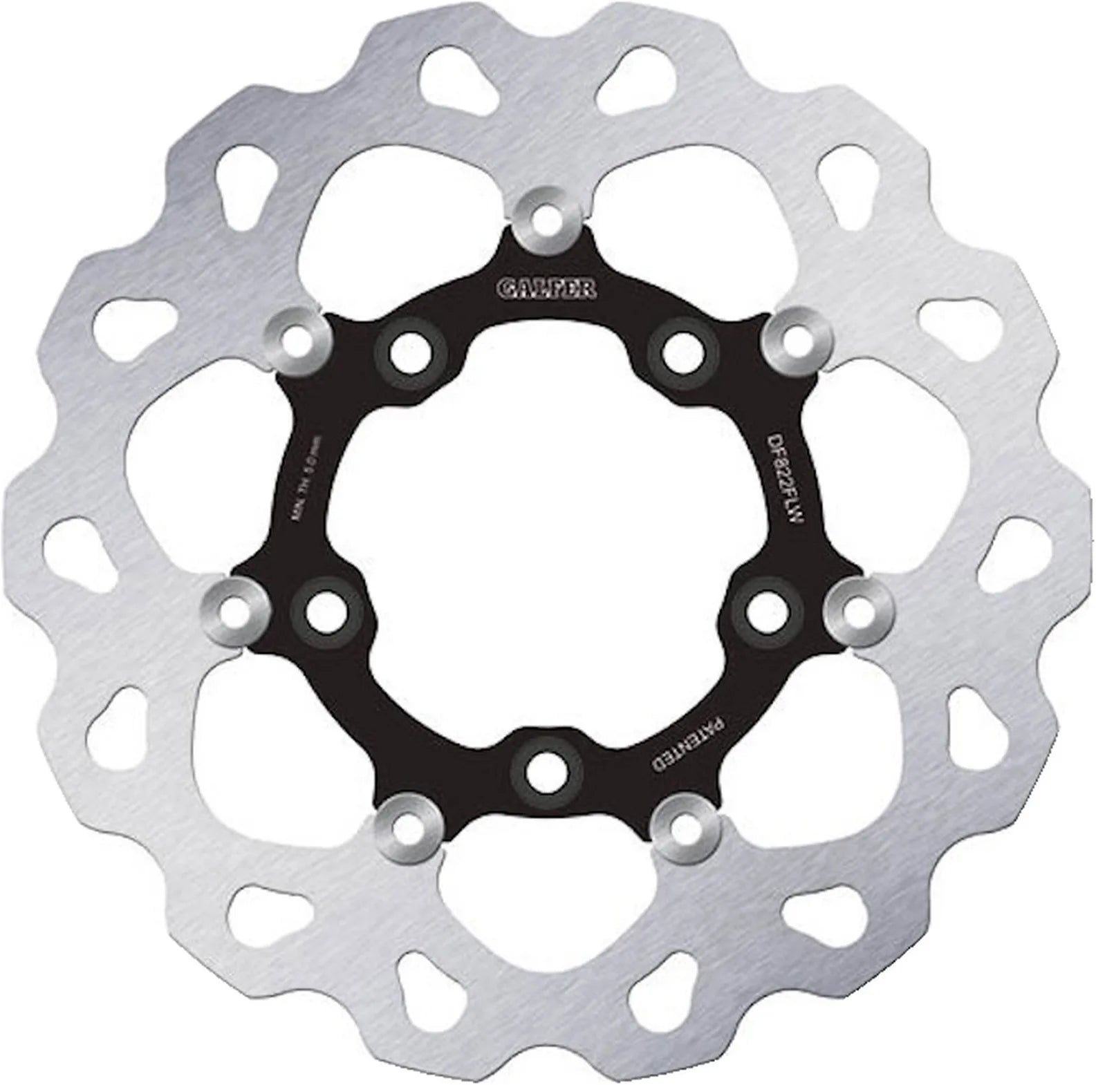 Disque De Frein Arrière Flottant Wave - Galfer Compatible Avec Harley-Davidson Vrscr Street Rod 1185 (2005-2007)
