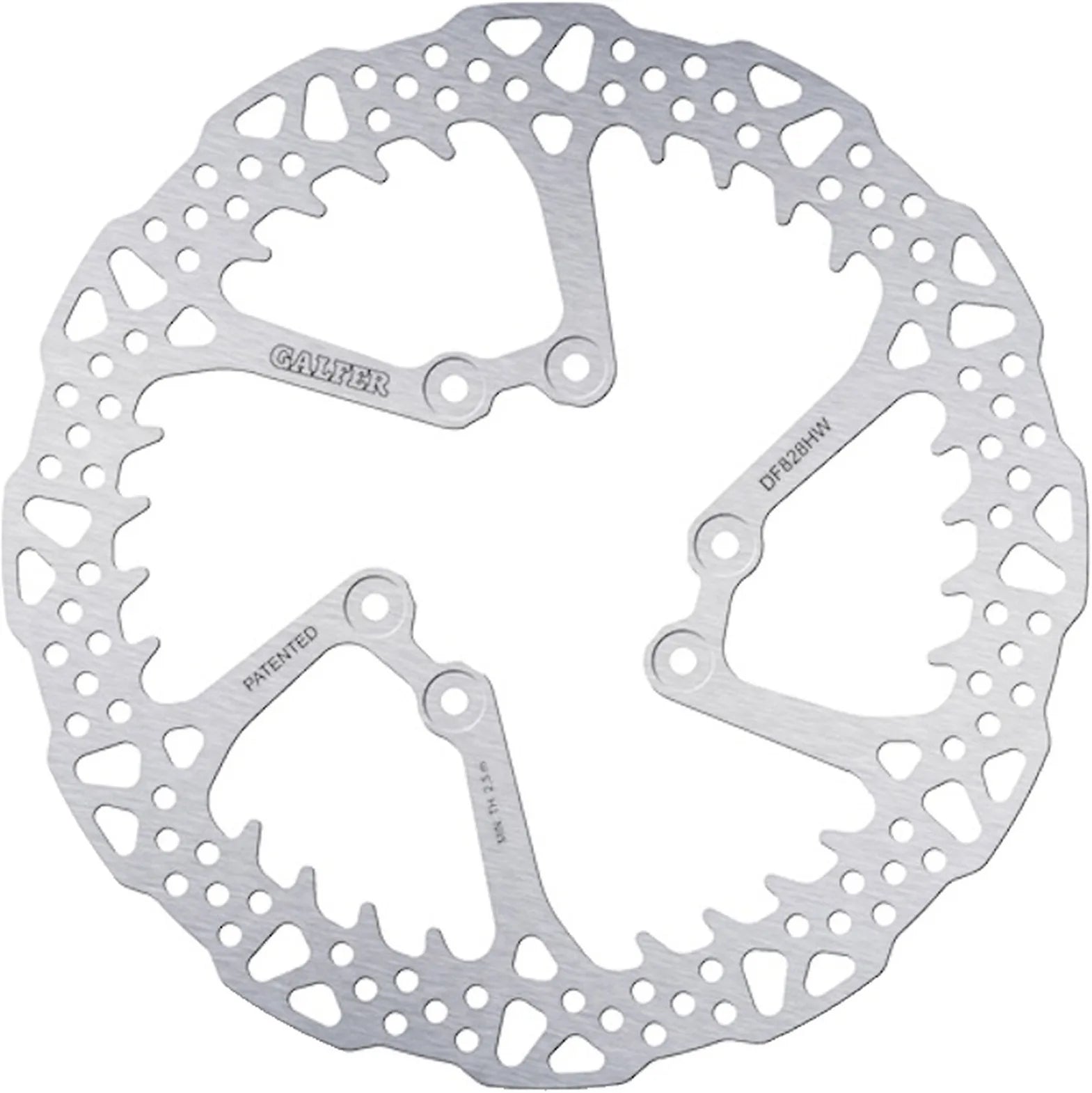 Front Fixed Shark Brake Disc - Galfer Compatible With Tm 144 Fi En 2T (2024)