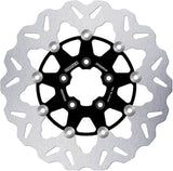 Front Floating Wave Brake Disc - Galfer Compatible With Harley-Davidson Fxdci Super Glide Custom Dyna 1450 (2006-2007)