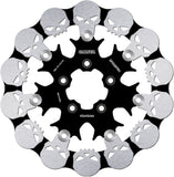 Front Floating Skull Brake Disc - Galfer Compatible With Harley-Davidson Fxdci Super Glide Custom Cast Wheel 1450 (2006)