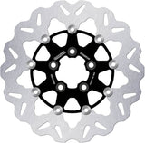 Rear Floating Wave Brake Disc - Galfer Compatible With Harley-Davidson Fxdf Fat Bob Cast Wheel 1690 (2012)