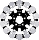 Rear Floating Skull Brake Disc - Galfer Compatible With Harley-Davidson Xl L Superlow 883 (2014)