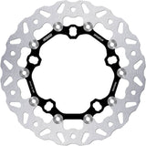 Front Floating Wave Brake Disc - Galfer Compatible With Harley-Davidson Flhtk Ultra 1687 (2014-2015)