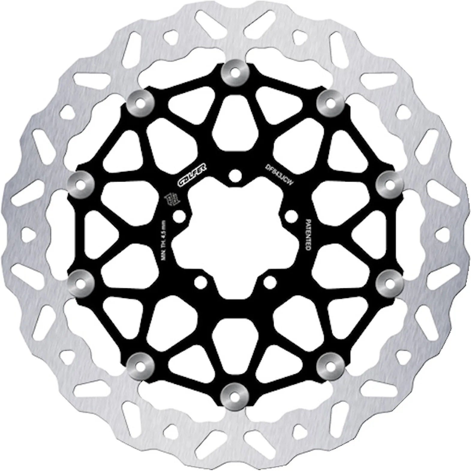 Disque De Frein Avant Floatech Wave - Galfer Compatible Avec Cfmoto Nk 800 Advanced (2023)