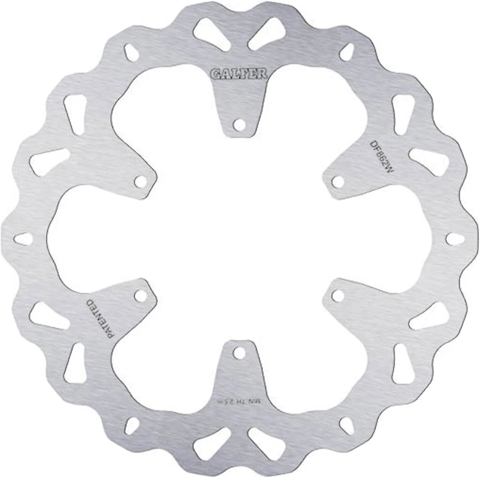 Disque De Frein Avant Fixe Wave - Galfer Compatible Avec Benelli 510 Enduro (2008)