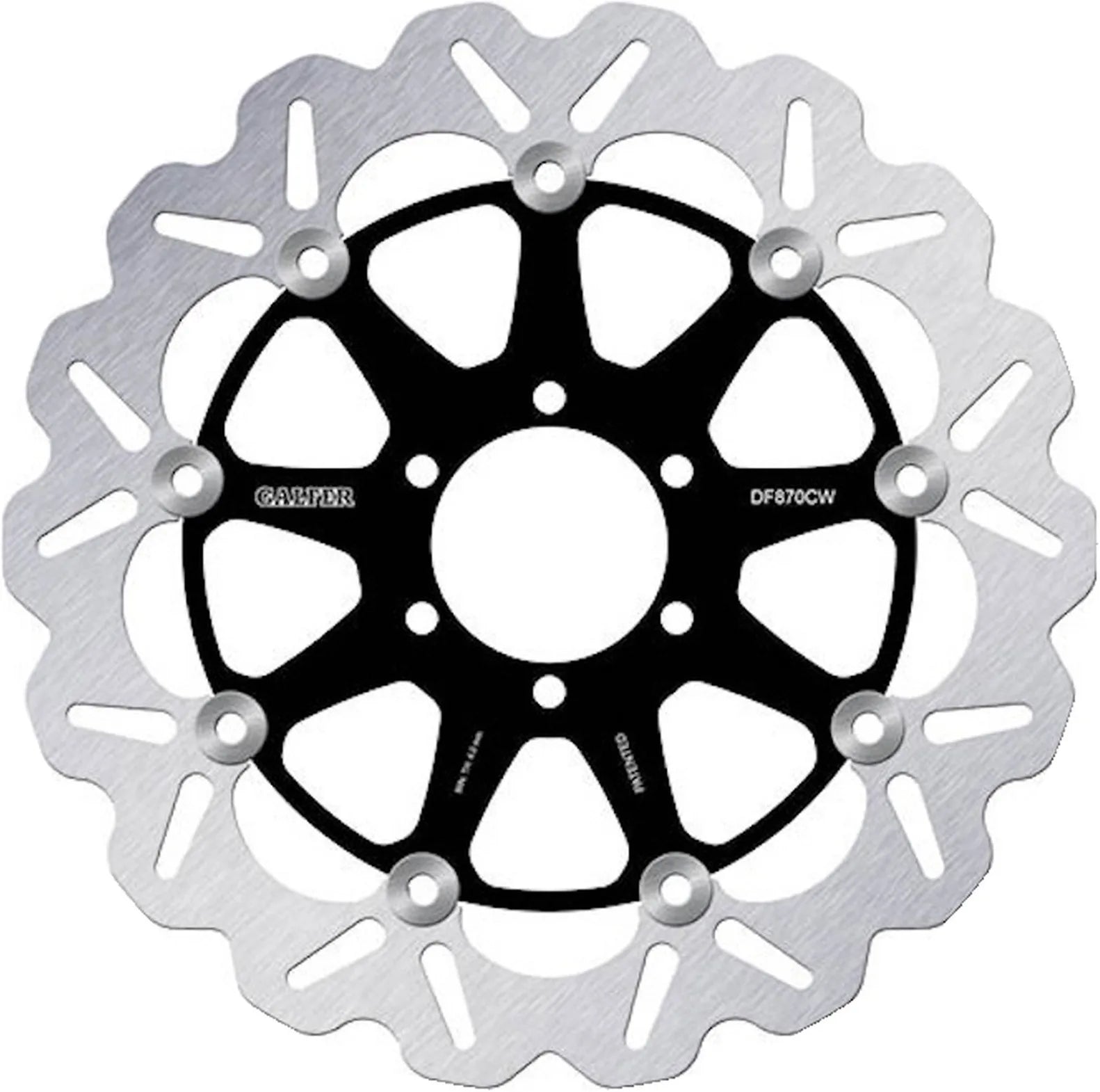 Disque De Frein Avant Flottant Wave - Galfer Compatible Avec Ducati Monster 800 S2R (2005)
