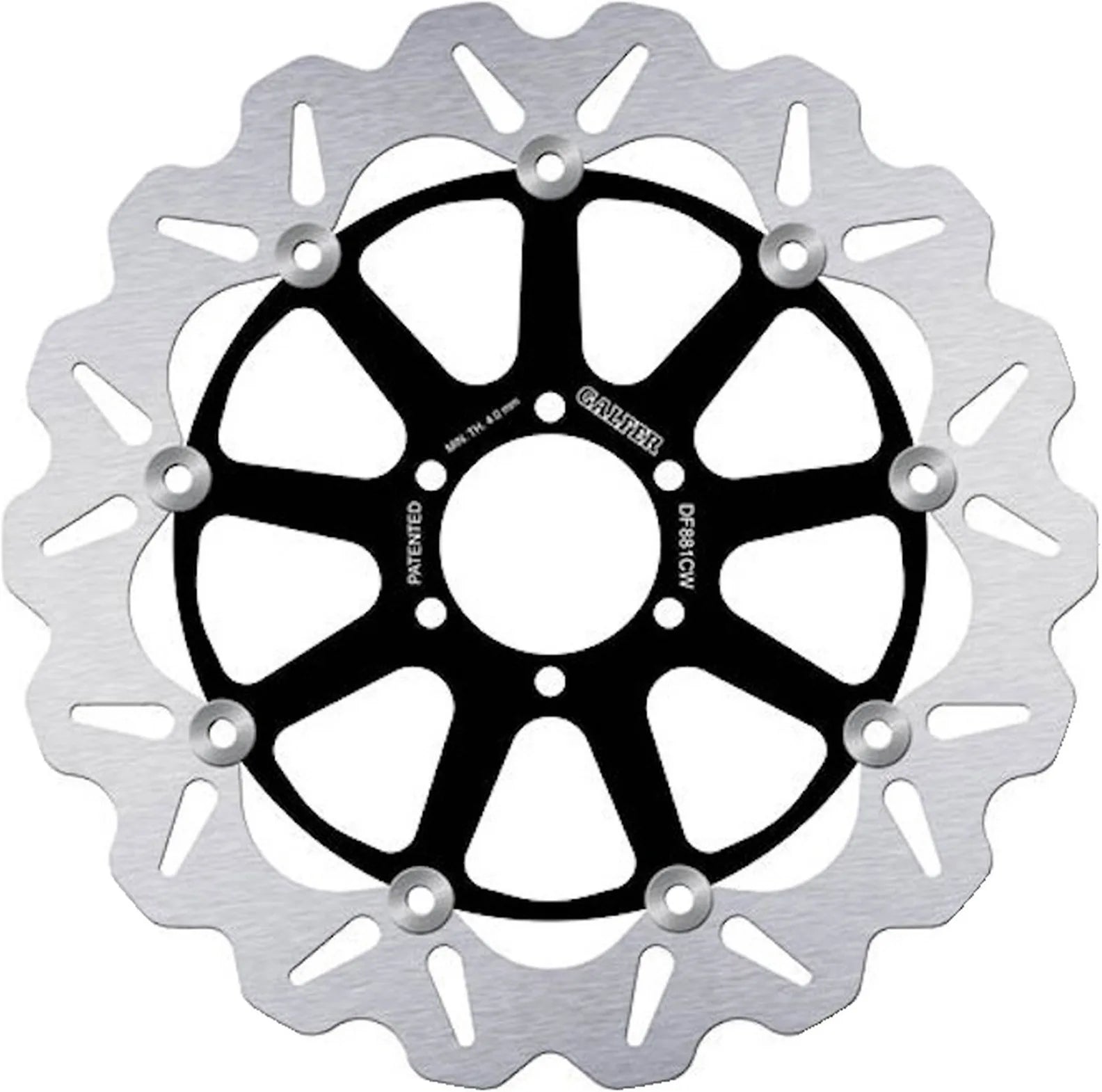 Disque De Frein Avant Flottant Wave - Galfer Compatible Avec Ducati 998 (2002)