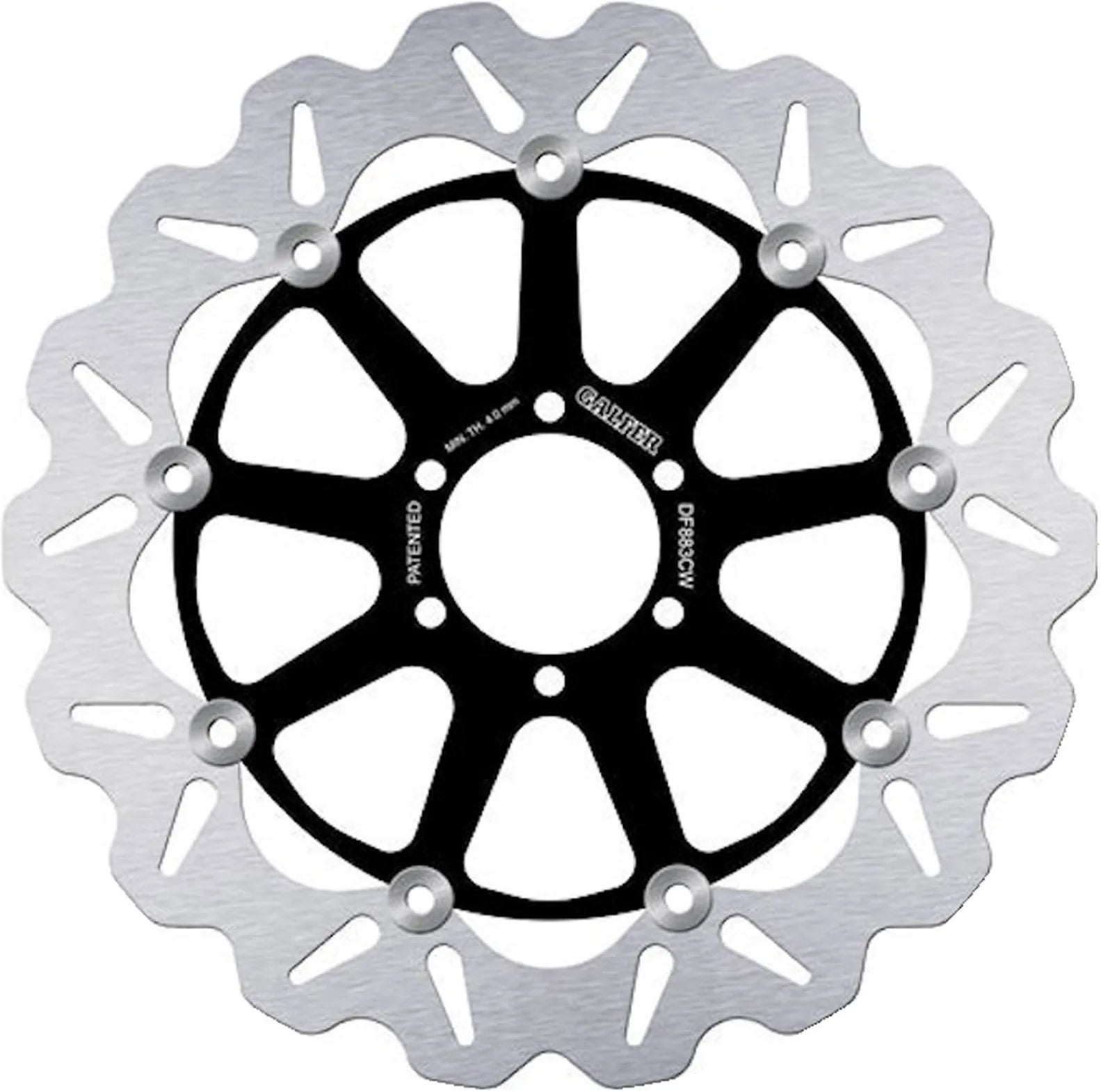 Disque De Frein Avant Flottant Wave - Galfer Compatible Avec Bimota Sb8 K Santamonica 996 (2006)