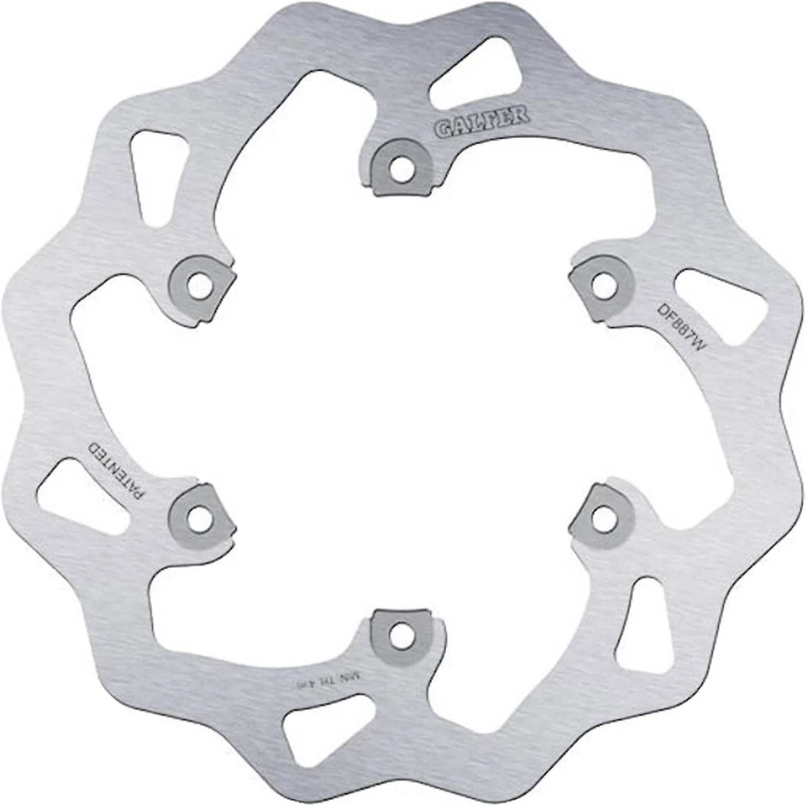 Disque De Frein Arrière Fixe Wave - Galfer Compatible Avec Aprilia Rx 125 (1995-1998)