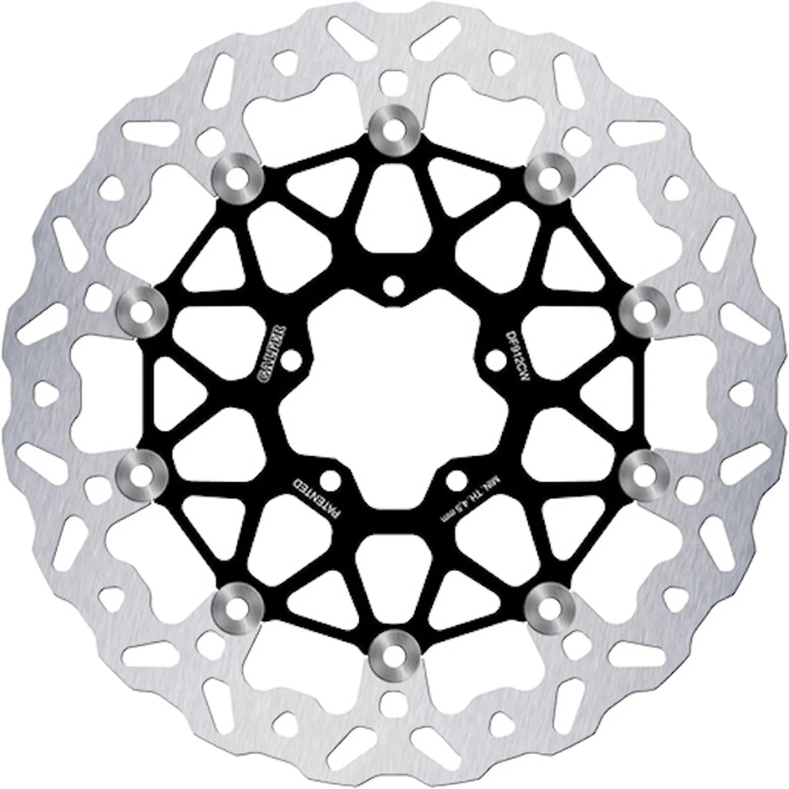 Disque De Frein Avant Flottant Wave - Galfer Compatible Avec Ducati Scrambler 800 Classic (2015)