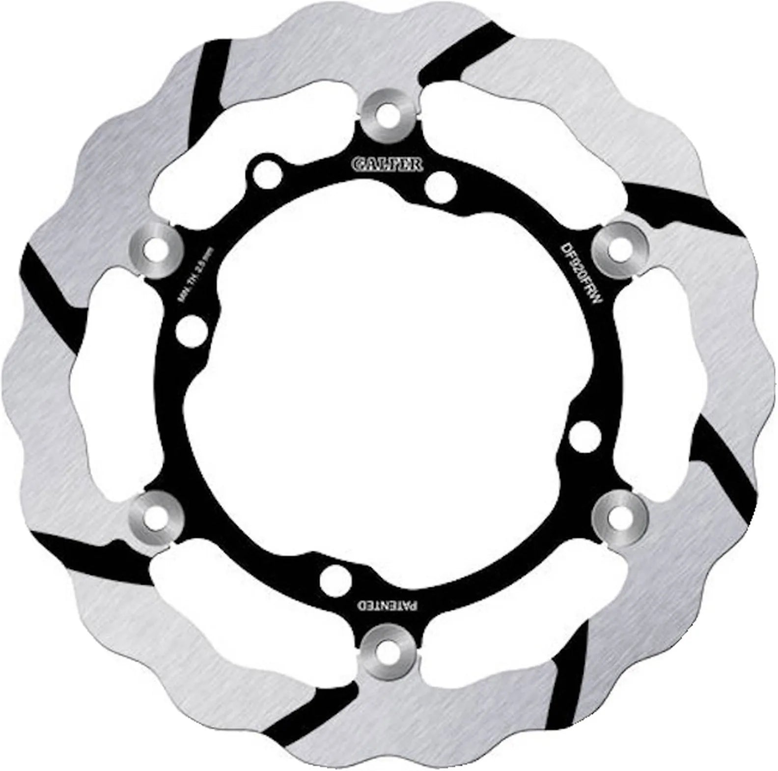 Front Floating Grooved Wave Brake Disc - Galfer Compatible With Sherco 300 Se Mario Roman Factory (2024)