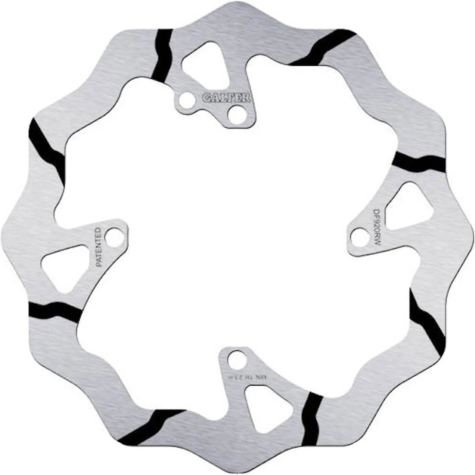 Front Fixed Grooved Wave Brake Disc - Galfer Compatible With Sherco 300 Sef Factory 350 (2024)