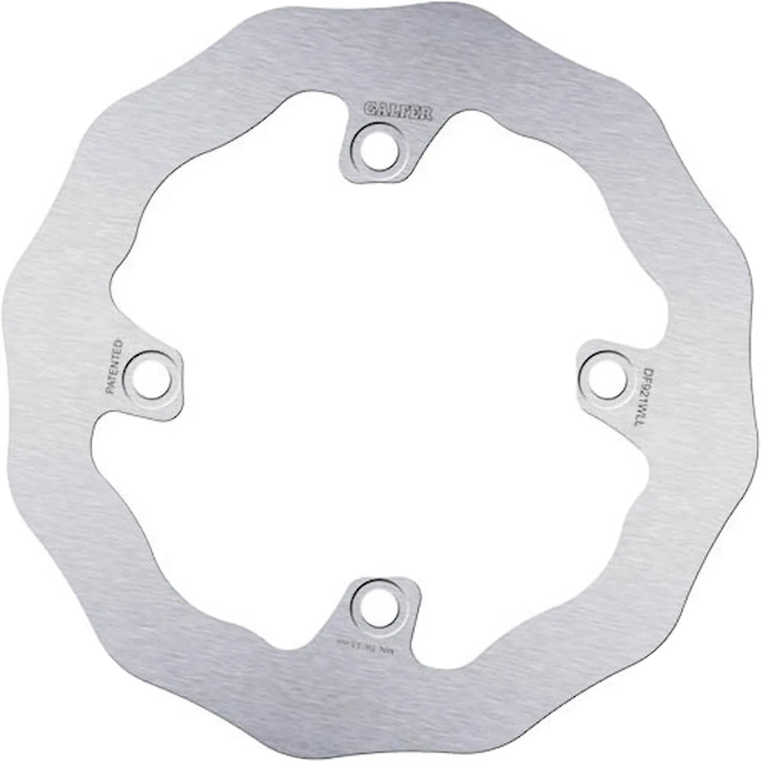 Rear Fixed Wave Brake Disc - Galfer Compatible With Sherco Se 125 Factory (2024)
