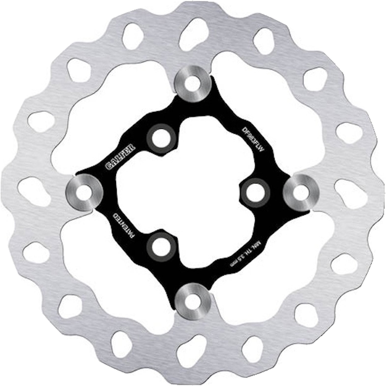 Front Floating Pit Bike Wave Brake Disc - Galfer Compatible With Help Racing Hr 10Gp 110 (2023)