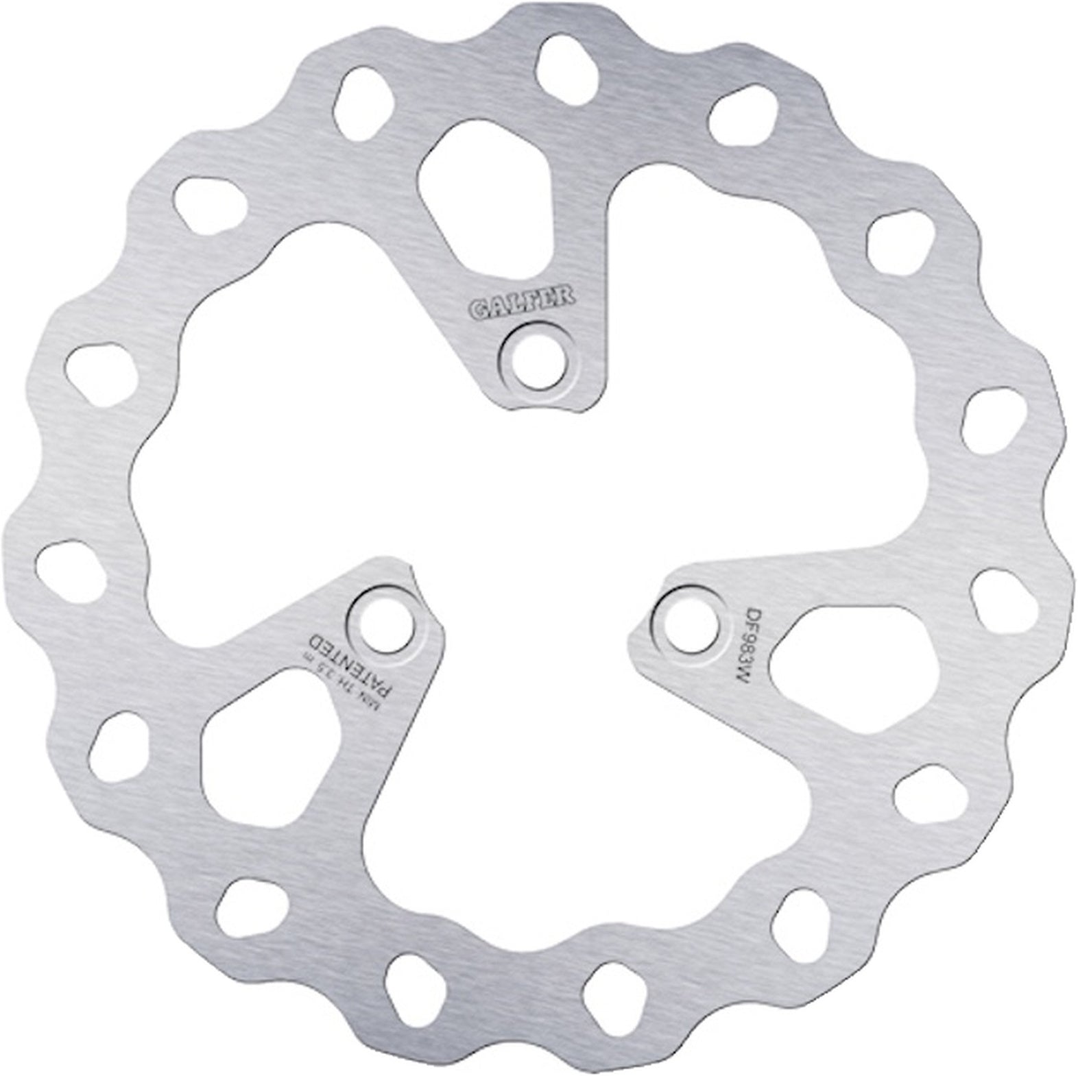 Front Fixed Pit Bike Wave Brake Disc - Galfer Compatible With Help Racing Hr 12Gp 190 (2023)