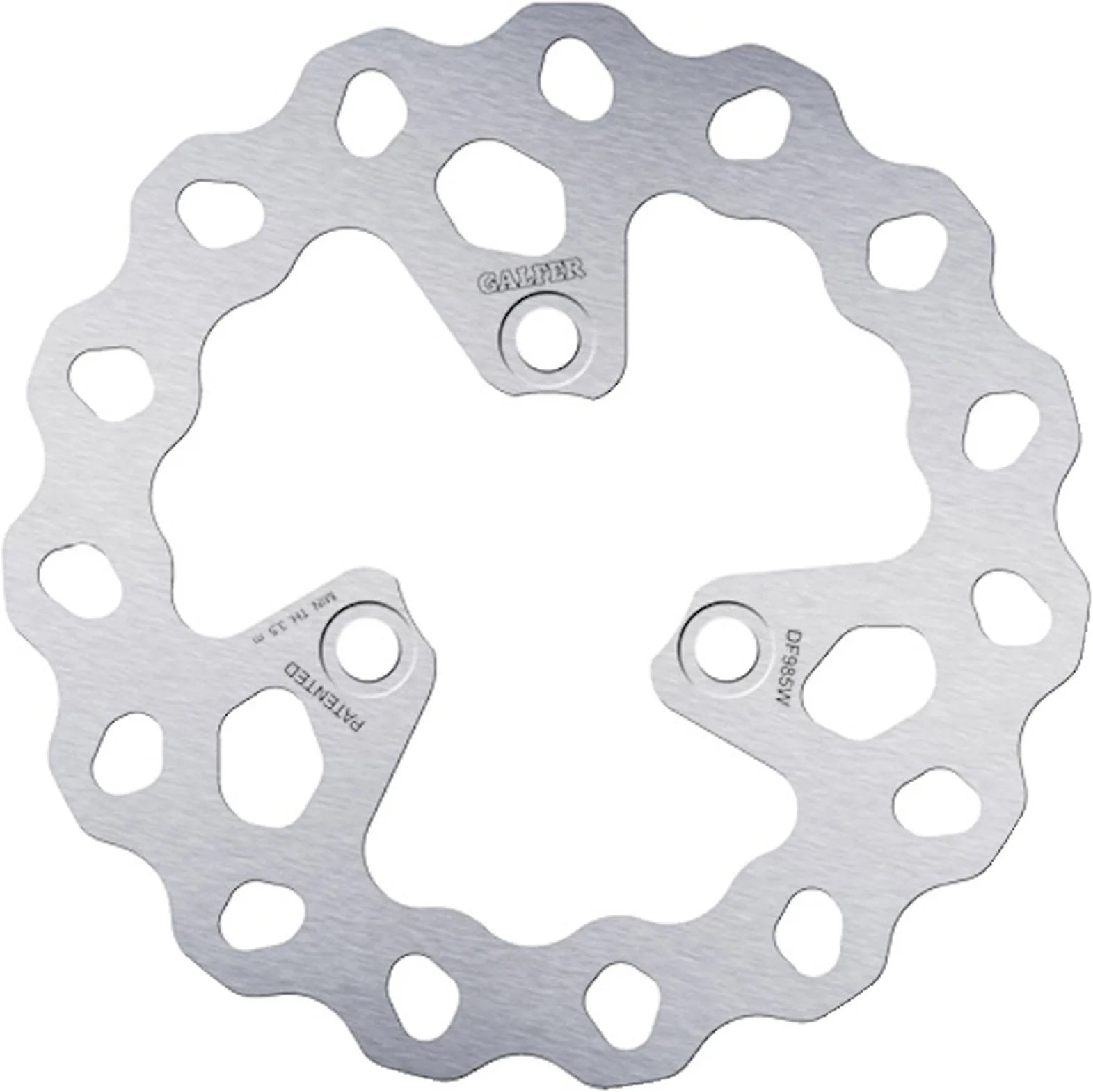 Rear Fixed Pit Bike Wave Brake Disc - Galfer Compatible With Rav Mini Gp 160 (2013)