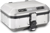 Monokey Trekker Dolomiti Aluminium Top Case - 30 Lt Trekker Dolomiti Aluminium - Givi Compatible With Bmw R 1250 Gs Adventure (2019-2024)