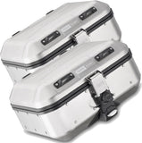 Monokey Trekker Dolomiti Aluminium Side Cases - 60 Lt Trekker Dolomiti Aluminium - Givi Compatible With Voge Valico 900 Dsx (2024)