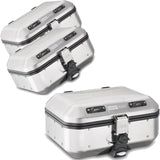 Trekker Dolomiti Aluminium Top Case + Side Cases - 90 Lt Trekker Dolomiti Aluminium - Givi Compatible With Kawasaki Versys 650 (2015-2021)