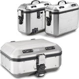 Trekker Dolomiti Aluminium Top Case + Side Cases - 102 Lt Trekker Dolomiti Aluminium - Givi Compatible With Honda Nc 700 S (2012-2013)