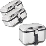 Trekker Dolomiti Aluminium Top Case + Side Cases - 106 Lt Trekker Dolomiti Aluminium - Givi Compatible With Honda Cb 500 X (2019-2023)