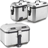 Top Case + Valises Laterales Trekker Dolomiti Aluminium 118 Lt Trekker Dolomiti Aluminium - Givi Compatible Avec Honda Crf 1100 L Africa Twin (2020-2023)