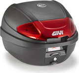 Top Case Monolock Noir 30 Lt Pour Porte Paquet D'Origine Technopolymères - Givi Compatible Avec Honda Nc 750 X (2021-2024)
