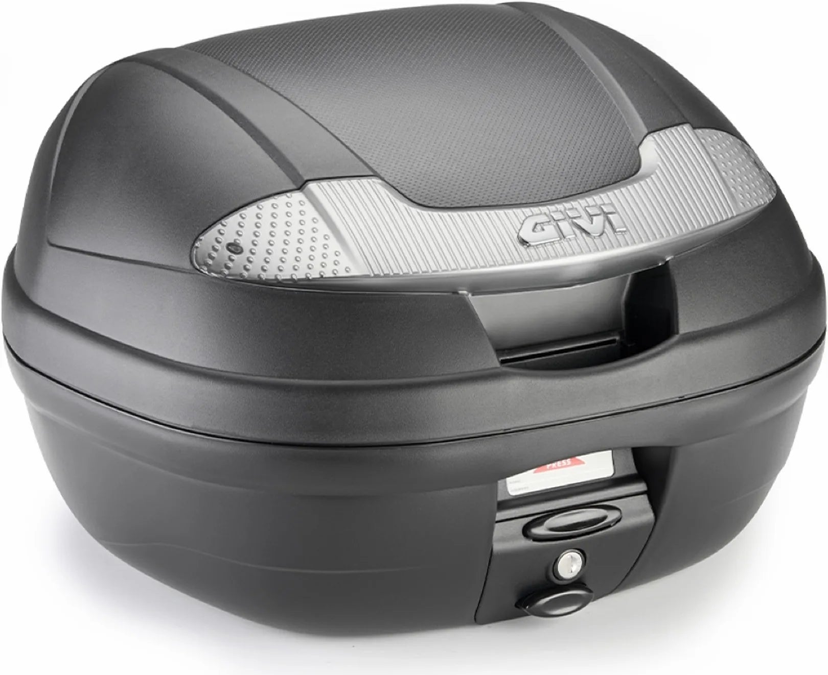 Top Case Monolock Vision Noir Tech 34 Lt Vision Technopolymères - Givi Compatible Avec Sym Max Sym Tl 500 (2020-2024)