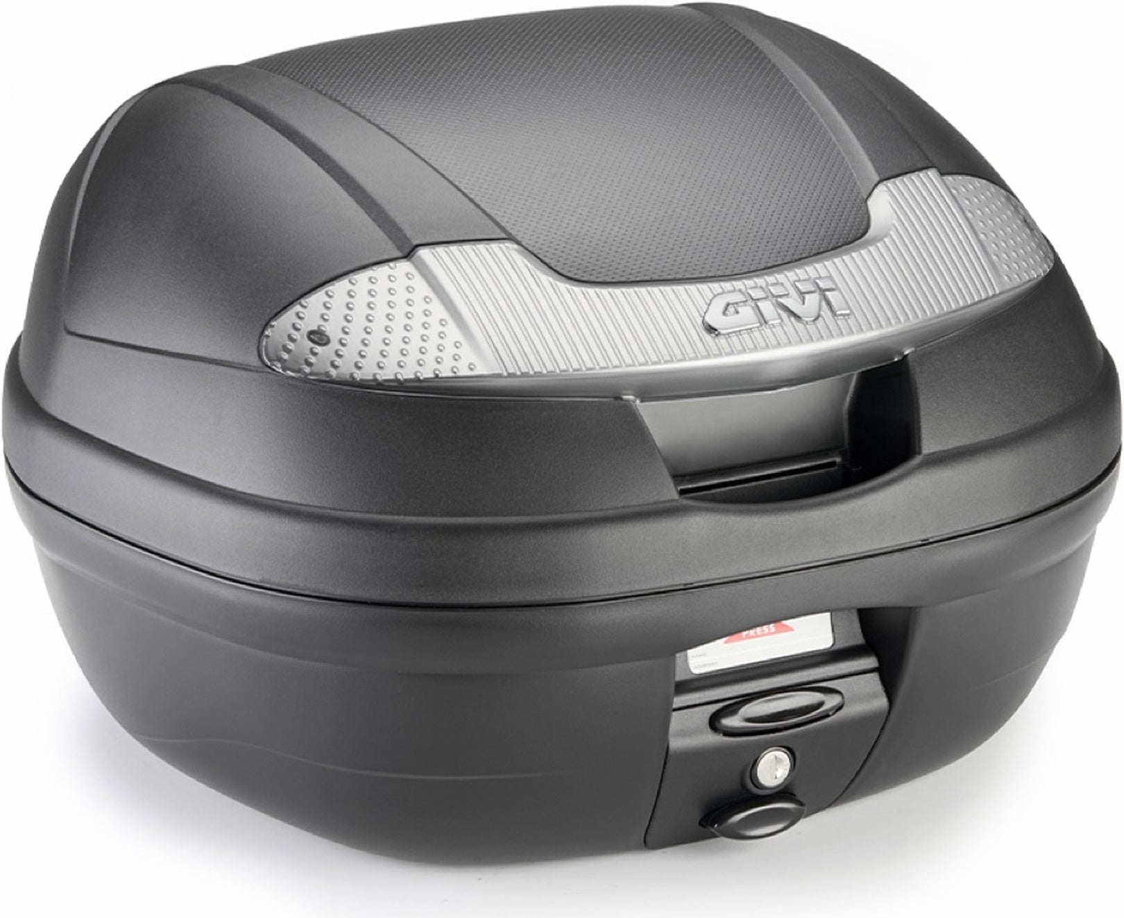 Monolock Vision Black Tech Top Case - 34 Lt Vision Technopolymer - Givi Compatible With Sym Joymax 300 Z+ (2021-2024)