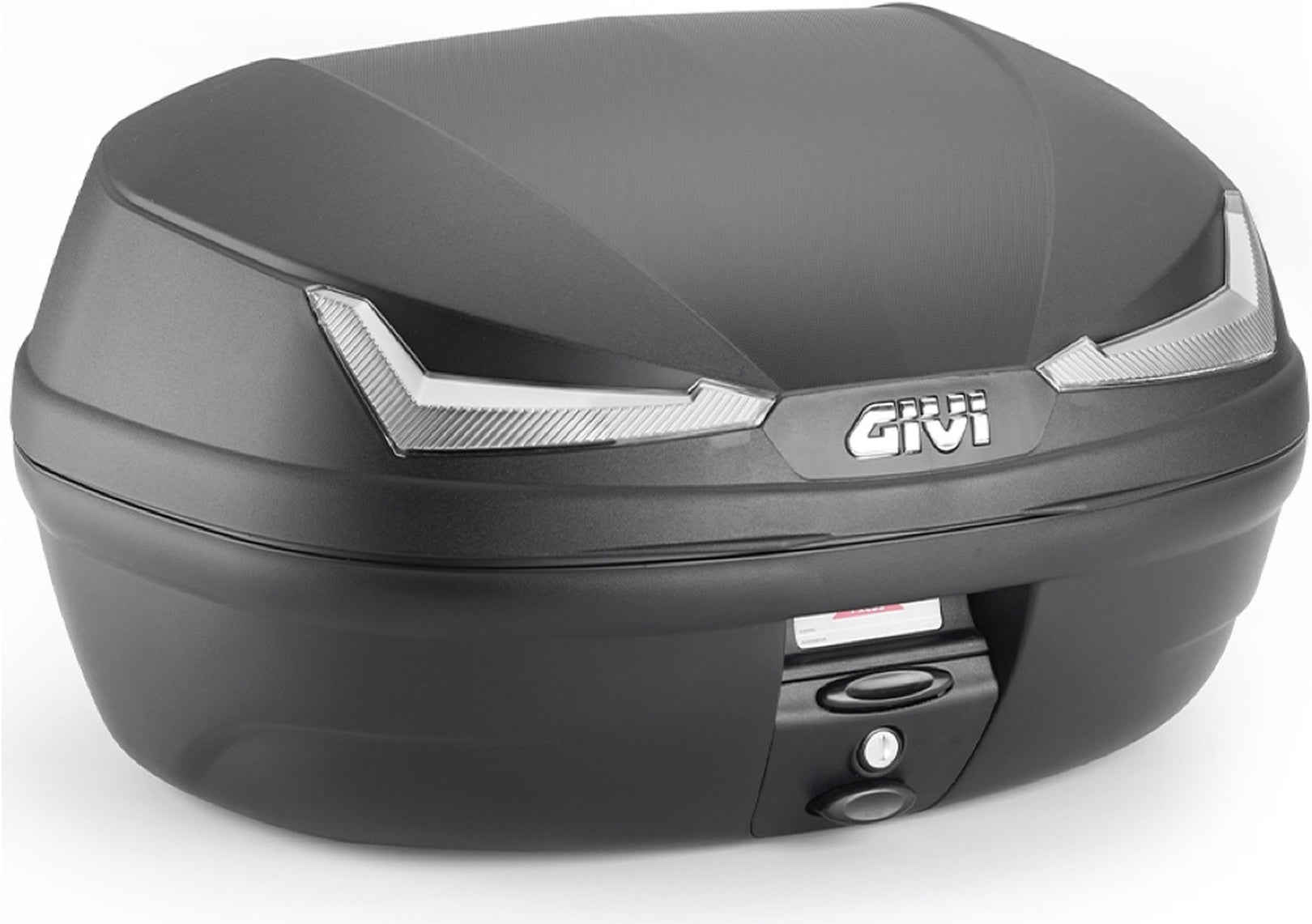 Monolock Simply Iv Black Tech Top Case - 45 Lt Simply Iv Technopolymer - Givi Compatible With Askoll Ngs1 Ngs2 (2020-2024)