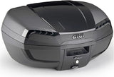 Top Case Monolock Riviera Triple Black 46 Lt Riviera Technopolymères - Givi Compatible Avec Ktm 200 Duke (2011-2016)