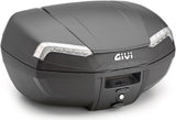 Top Case Monolock Riviera Noir Tech 46 Lt Riviera Technopolymères - Givi Compatible Avec Ktm 200 Duke (2011-2016)