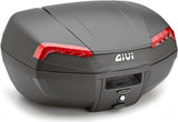 Top Case Monolock Riviera Noir 46 Lt Riviera Technopolymères - Givi Compatible Avec Ktm 125 Duke (2017-2023)