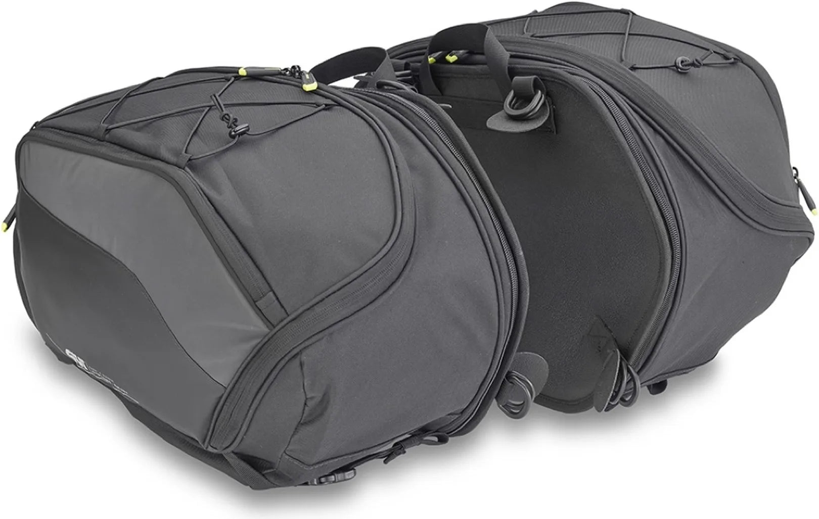 Sacoches Cavalières Noir 60 Lt Nylon - Givi Compatible Avec Benelli Leoncino 800 (2022-2024)