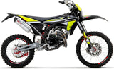 Système D'Échappement Homologué Au Niveau Sonore Sonic Aluminium - Giannelli Compatible Avec Fantic Motor Xe 50 Enduro (2021)