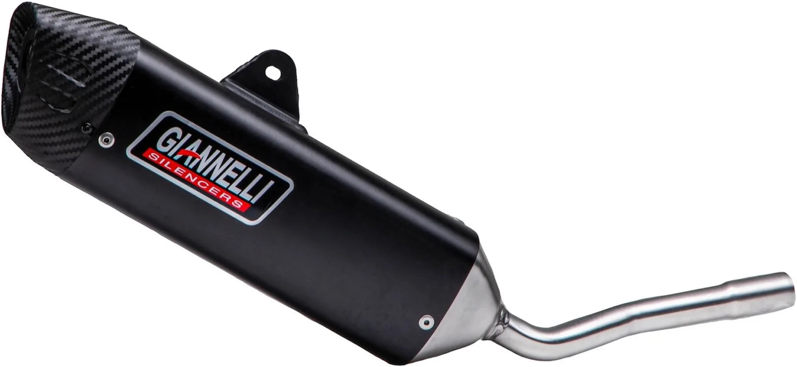 Système D'Échappement Homologué Au Niveau Sonore Sonic Aluminium Noir - Giannelli Compatible Avec Sherco Derapage 50 (2021)