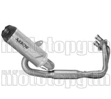 Système D'Échappement Complet Sans Catalyseur Et Homologué Au Niveau Sonore Indy-Race Evo Titanium Embout Carby - Arrow Special Parts Compatible Avec Kawasaki Ninja 650 (2024-2026)
