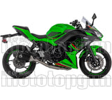 Système D'Échappement Complet Sans Catalyseur Et Homologué Au Niveau Sonore Veloce Aluminium Noir Embout Carby - Arrow Special Parts Compatible Avec Kawasaki Ninja 650 (2024-2026)
