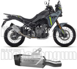 Système D'Échappement Homologué Au Niveau Sonore Indy-Race Evo Titanium Embout Carby - Arrow Special Parts Compatible Avec Cfmoto 450 Mt (2025-2026)