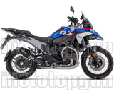Système D'Échappement Homologué Au Niveau Sonore Indy-Race Aluminium Noir Acier - Arrow Special Parts Compatible Avec Bmw R 1300 Gs (2024-2026)