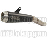 Système D'Échappement Homologué Au Niveau Sonore Pro-Race Nichrom Noir Acier - Arrow Special Parts Compatible Avec Honda Nx 500 (2024-2026)