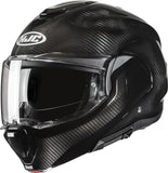 Casque Modulable Pour Moto Hjc F100 Carbon Carbon Fiber Noir Taille 10 Xl