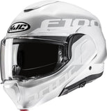 Casque Modulable Pour Moto Hjc F100 Advanced Fiberglass Composite Mc10 Hetal Taille 09 L