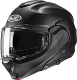 Casque Modulable Pour Moto Hjc F100 Advanced Fiberglass Composite Noir Semi-Mat Taille 06 Xs