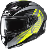Full-Face Motorcycle Helmet Hjc F71 Advanced Fiberglass Mc3H Catos Size 09 L