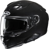 Casque Intégral Pour Moto Hjc F71 Advanced Fiberglass Noir Métallisé Taille 09 L
